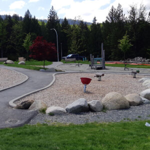 playground at old marble hill road - scavenger hunt - chilliwack hiking trail
