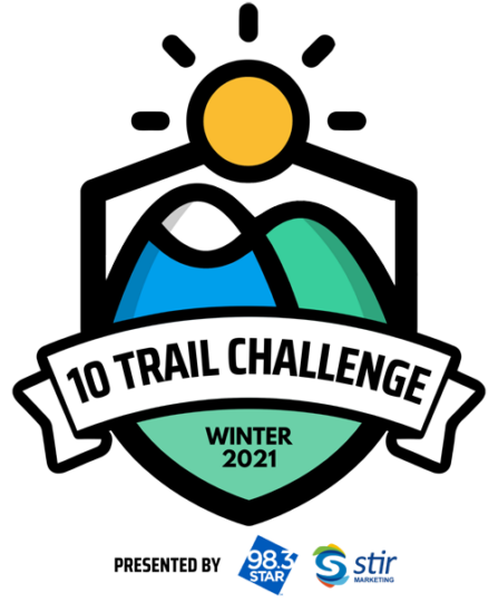 10 trail challenge winter 2021 logo